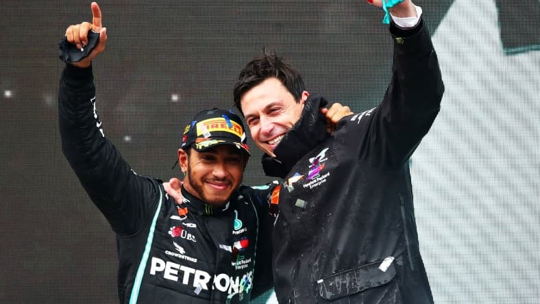 Toto Wolff Lewis Hamilton Promo