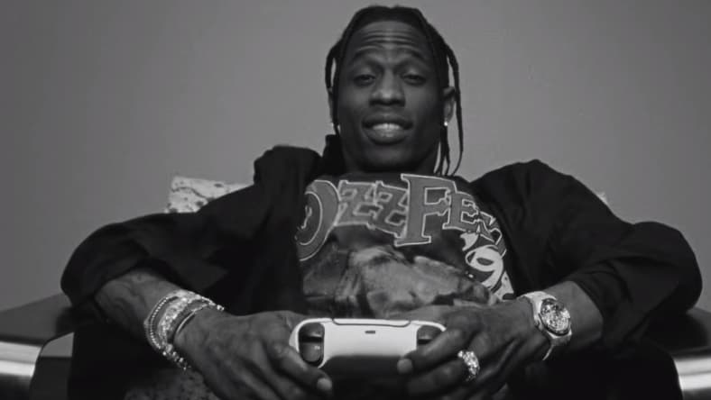Travis Scott PlayStation 5 Promo