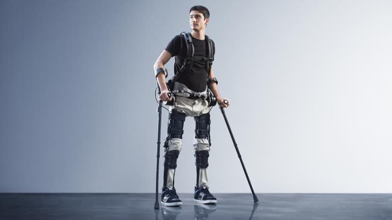 The 27-pound SuitX Phoenix exoskeleton