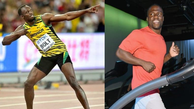 Usain Bolt Kevin Hart