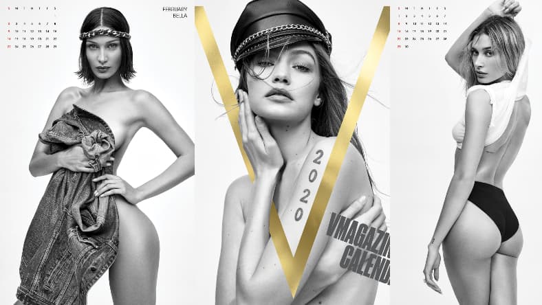 V Magazine 2020 Calendar Promo 2