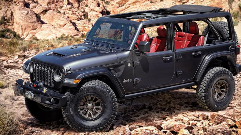 V8 Jeep Wrangler Rubicon Concept Promo