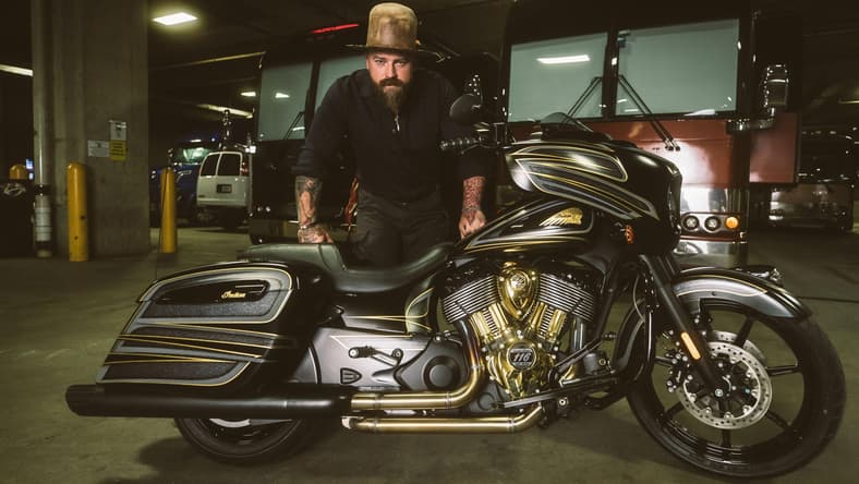 Zac Brown Indian Motorcycle Promo