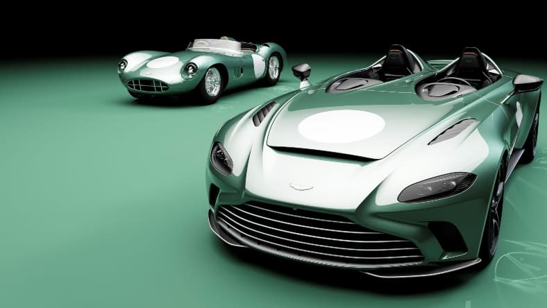 Aston Martin V12 Speedster DBR1 Promo