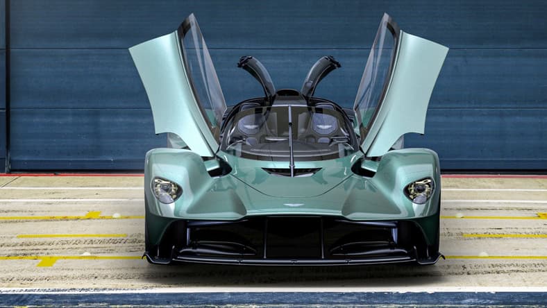 Aston Martin Valkyrie Spider Promo
