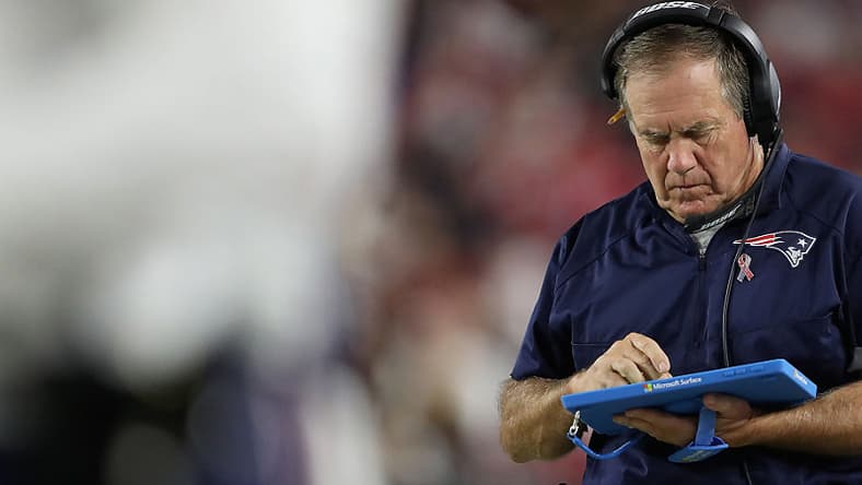 Bill Belichick isn't a big technology fan (Photo: Getty Images/Christian Petersen)