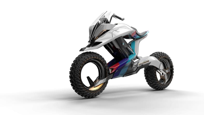 The modular and autonomous BMW Motorrad Concept Z (Photo: Anja Didrichsons via Behance)