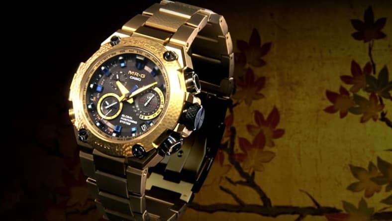 Only 300 MR-G Gold Hammer Tone watches will be made