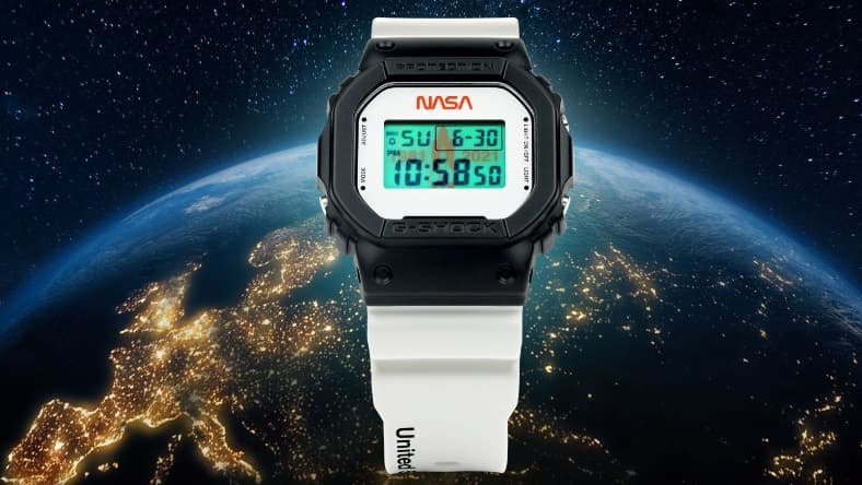 G-Shock x NASA DW5600 Promo