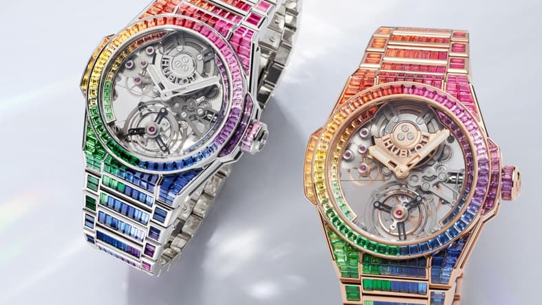 Hublot Big Bang Integral Tourbillon Rainbow Promo
