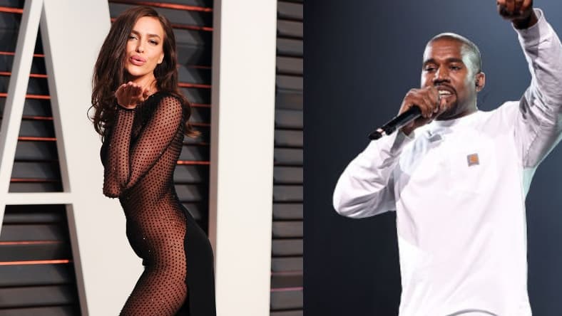 Irina Shayk Kanye Split West Promo