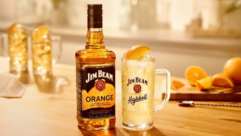 Jim Beam Orange Highball promo