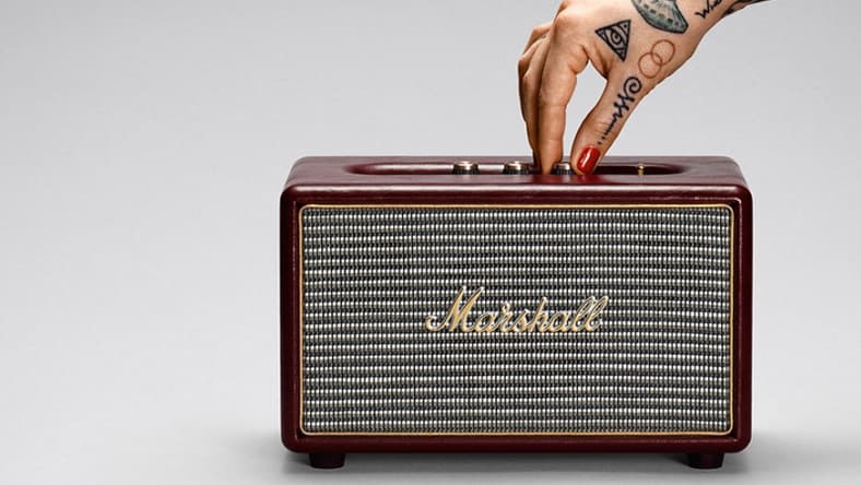 Marshall's powerful Acton Special Edition Oxblood speaker (Photo: Zound Industries)