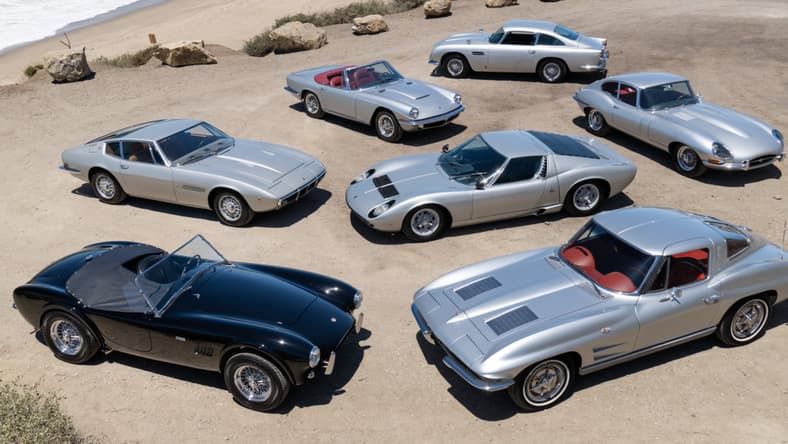Neil Peart Silver Surfers Classic Cars Promo