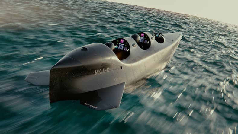 The multipurpose Mk. 1C three-seater (Photo: Ortega Submersibles)