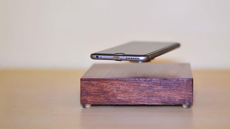 OvRcharge levitating wireless phone charger (Photo: AR Designs)
