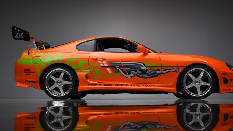 Paul Walker Fast and Furious Supra Promo