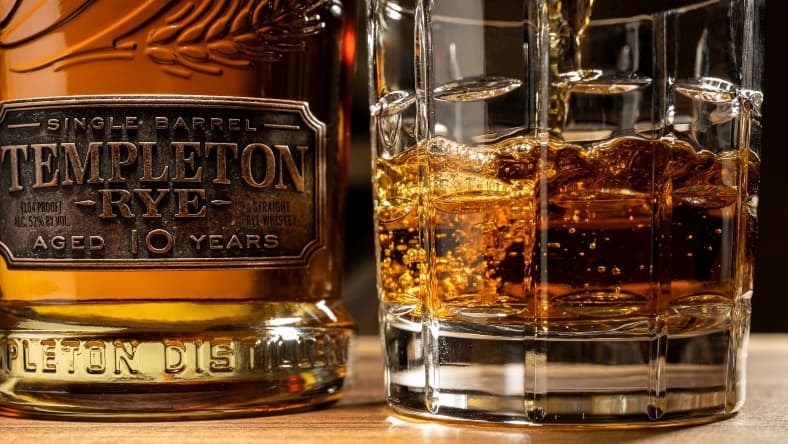 Templeton Rye 10 Year Old Reserve Rye Promo