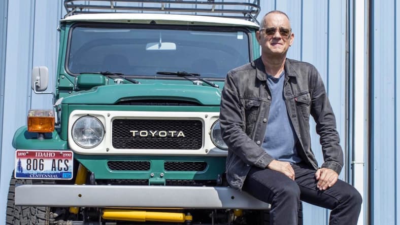 Tom Hanks 1980 Toyota FJ40 Land Cruiser Promo