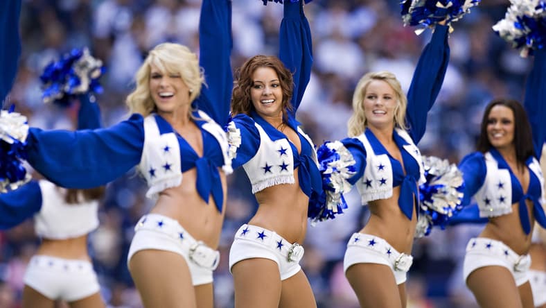 Dallas Cowboys Cheerleaders [Getty/Wesley Hitt]