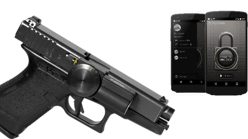 The Zore X gun lock blends mechanical feel and electronic smarts (Photo: Zore)