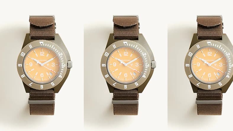 J. Crew x Marathon Watch Feature
