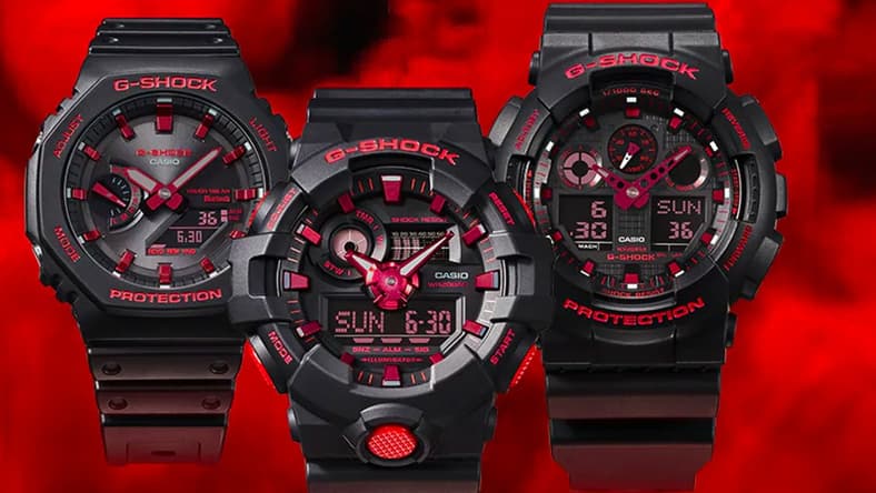 G-SHOCK Ignite Red