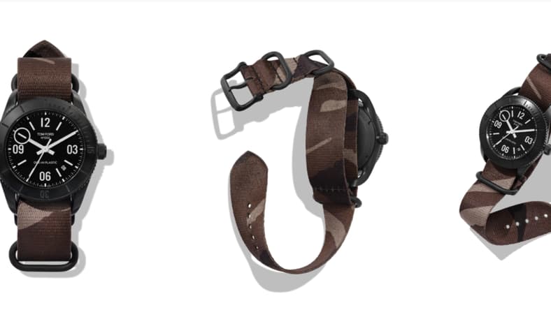 Tom Ford Ocean Plastic Watch