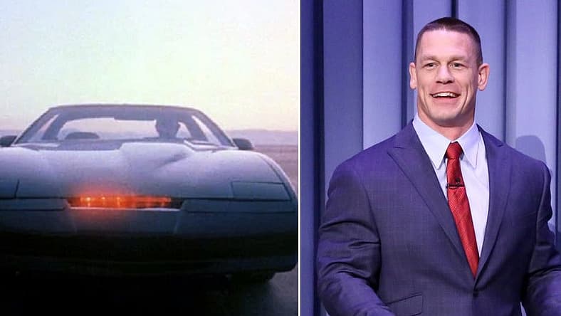 Kitt and John Cena
