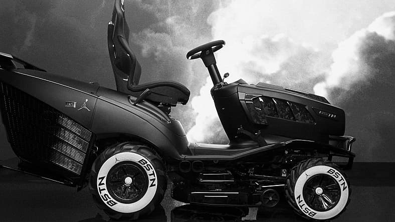 Mansory Air Jordan Lawn Mower Promo