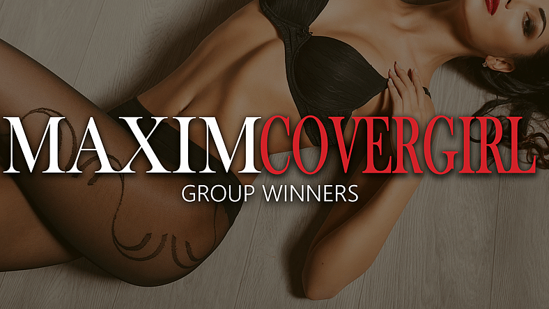Maxim Cover Girl Contest Group Winners Promo