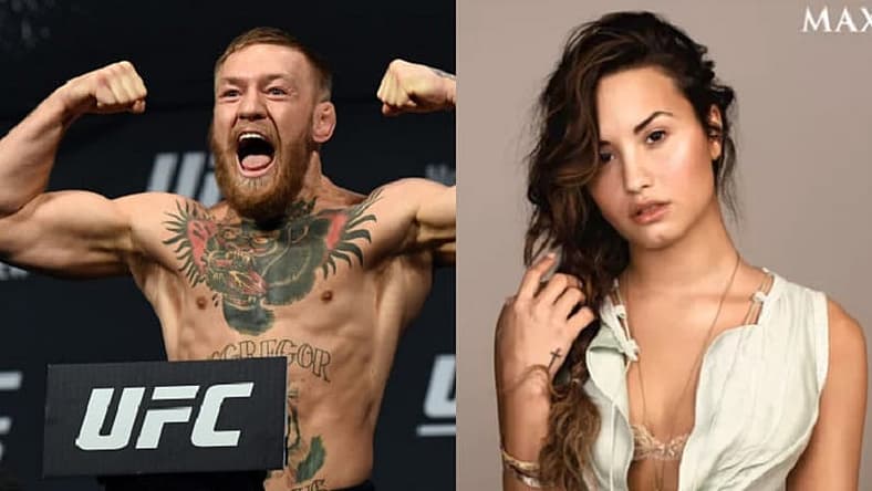 Conor McGregor and Demi Lovato