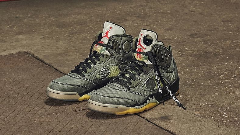 Virgil Abloh Air Jordan V (2)