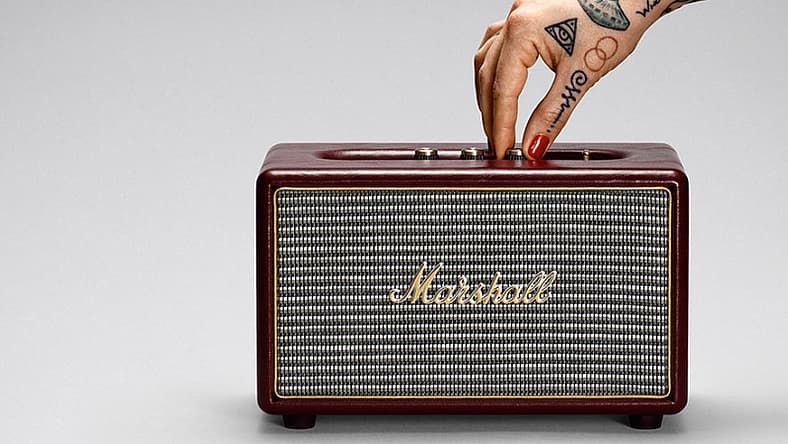 Marshall's powerful Acton Special Edition Oxblood speaker (Photo: Zound Industries)