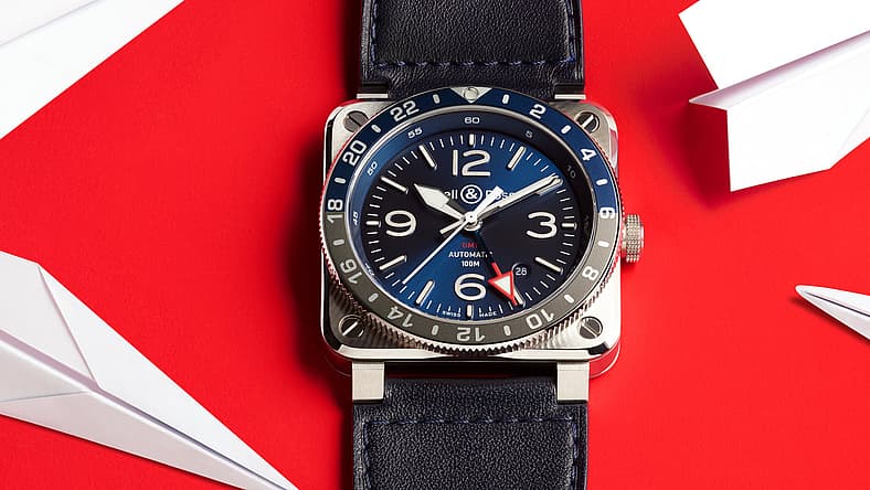 Bell & Ross Blue GMT
