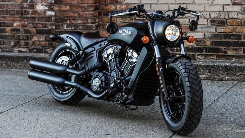 2019 Indian Scout Bobber Promo