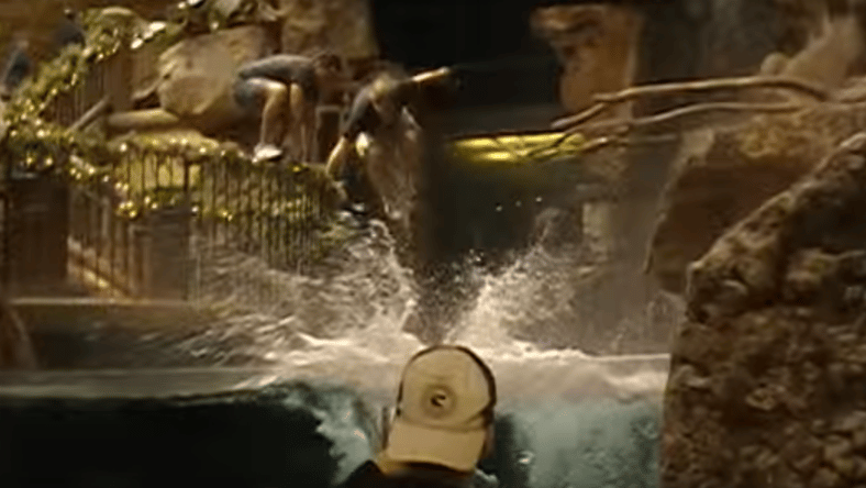 Bass Pro Shop Aquarium Jump