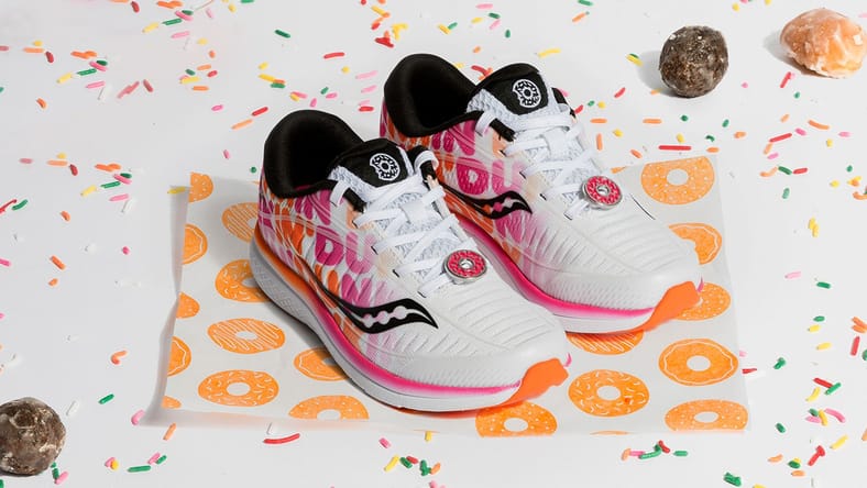 dunkin saucony sneaker promo