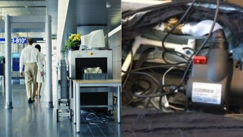 Fake bomb airport
