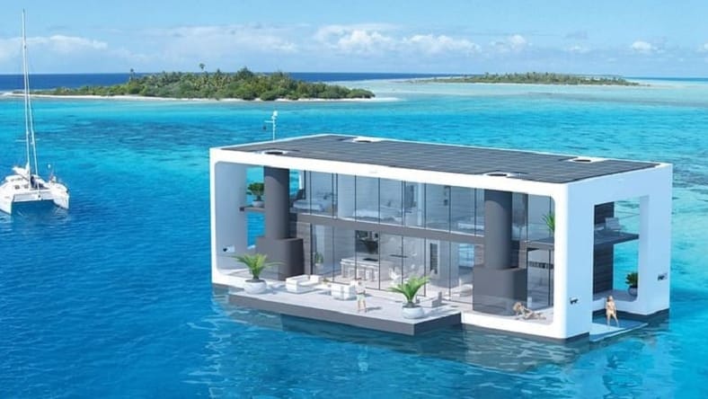 Arkup floating house yachts