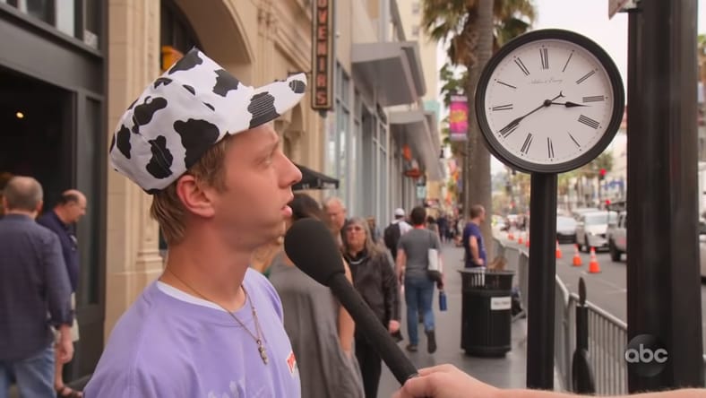 Jimmy Kimmel Analog Clock