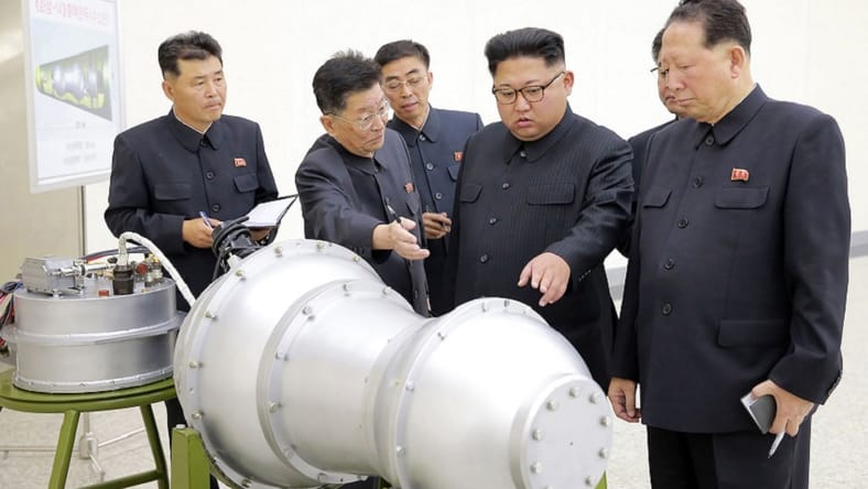 Kim Jong Un with a new friend