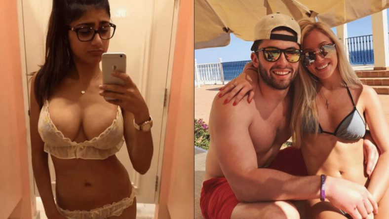 Mia Khalifa Baker Mayfield