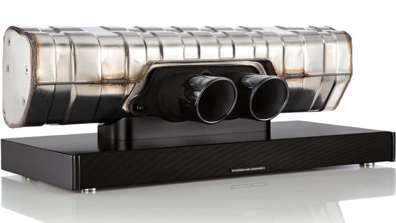 Porsche's 911 Soundbar with actual GT3 exhaust