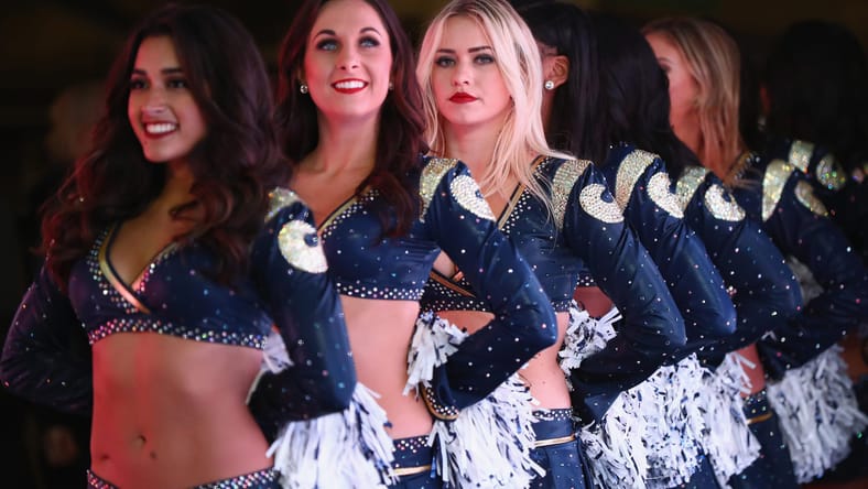 rams cheerleaders