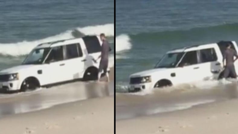 sinking SUV promo