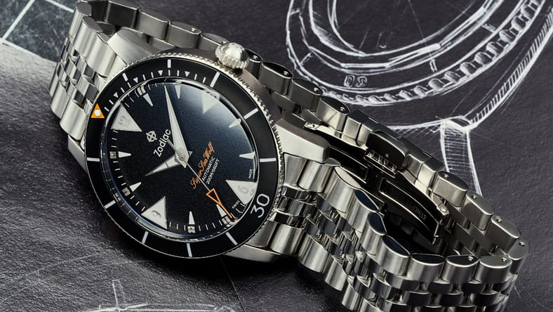 Zodiac Super Sea Wolf dive watch