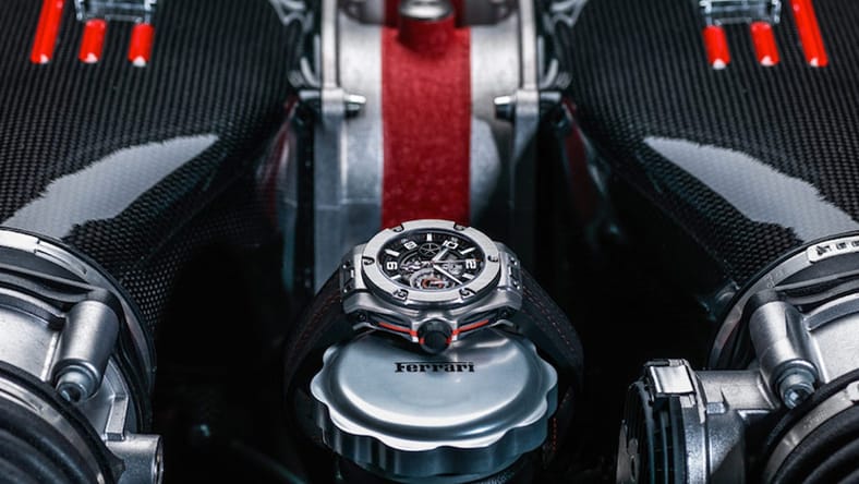 Hublot updated their Big Bang Ferrari UNICO line for 2016