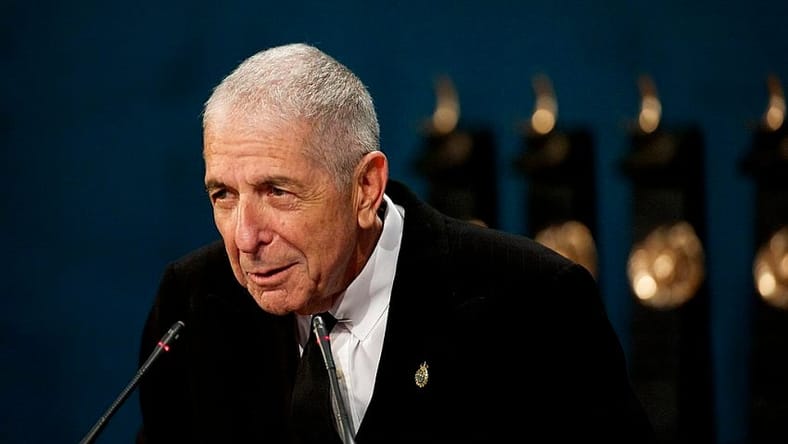 Leonard Cohen in 2011 Getty
