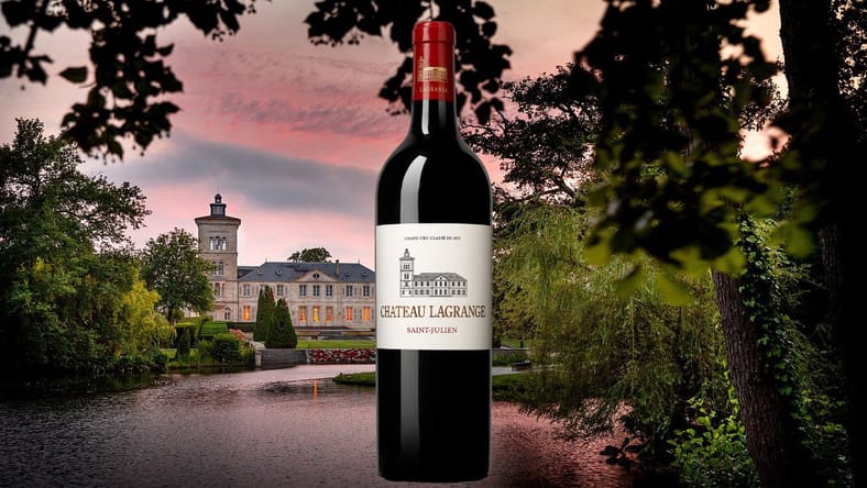 Chateau Lagrange wine